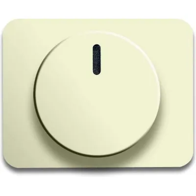 Busch-Jaeger Zentralscheibe elf/ws für Drehdimmer 6540-22G