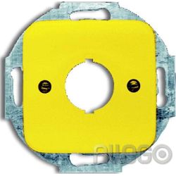 Busch-Jaeger Zentralscheibe gelb 22,5mm Befehlsgerät 2533-214-15