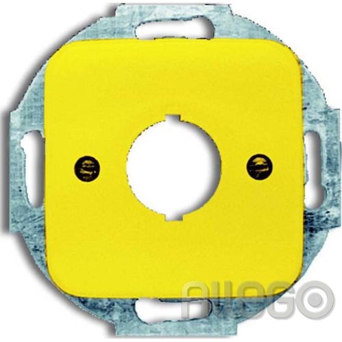 Bild: Busch-Jaeger Zentralscheibe gelb 22,5mm Befehlsgerät 2533-214-15
