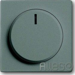 Busch-Jaeger Zentralscheibe meteor/gr für Drehdimme 6540-803-102