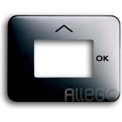 Busch-Jaeger Zentralscheibe platin f.Timer-Bedienelem. 6435-20