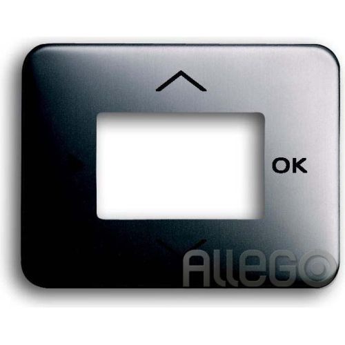 Bild: Busch-Jaeger Zentralscheibe platin f.Timer-Bedienelem. 6435-20