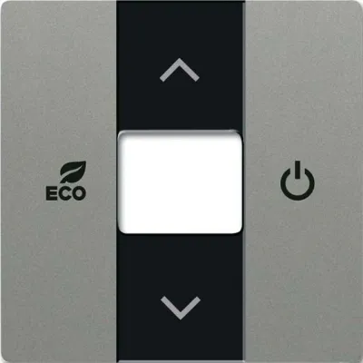 Busch-Jaeger Zentralscheibe RTR graumetallic 6235-803