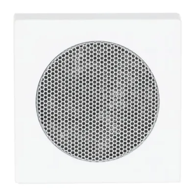 Busch-Jaeger Zentralscheibe 8253-884 | Lautsprecher-Einsatz Abdeckung | Unterputz | Kunststoff | studioweiß matt | IP20