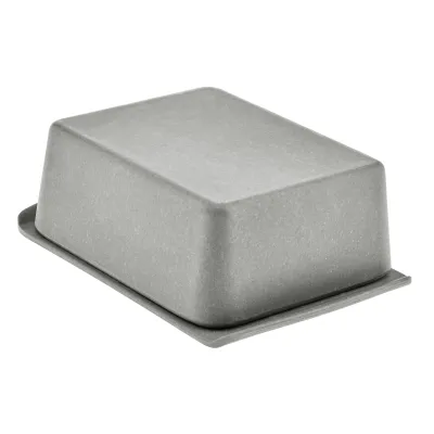 magu Butterdose NATUR-DESIGN | Butterbox Bio-Polymer | Made in Germany | spülmaschinengeeignet | 14,9x9,9x5,6cm