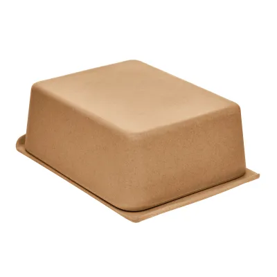 MAGU Butterdose NATUR-DESIGN 10002122 | Butterbox BioPolymer | made in Germany | spülmaschinengeeignet | terra