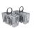 Bild: C00260860 BESTECKKORB KPL. (3-TEILIG) GR Indesit