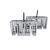 Bild: C00260860 BESTECKKORB KPL. (3-TEILIG) GR Indesit