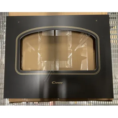 Candy/Hoover Ofentürglas Anthrazit 42821787 Backofen