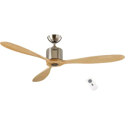 CasaFan Deckenventilator chrom geb 132c Aeroplan Eco132BN-NT