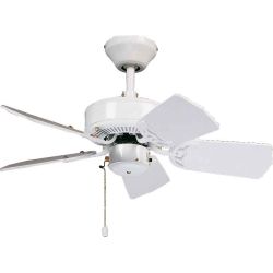 CasaFan Deckenventilator weiß 75cm 5 Fl. Royal 75 WE