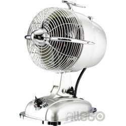 CasaFan Tisch-Ventilator RETROJet-SIL 301503 Lack silber, 3 Stufen 1350U/min