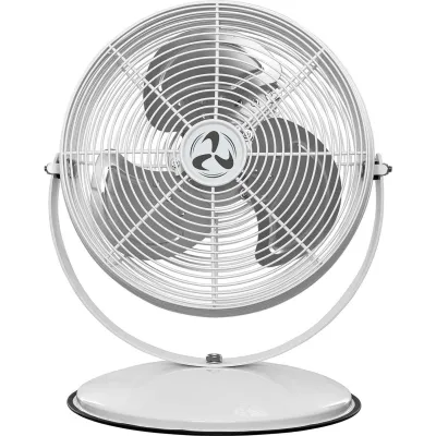 CasaFan Tischventilator DESK2PROTECT SL | Industrie-Überbauventilator | 3 Stufen | Metall | 303 mm | 2250 m³/h | Weiß