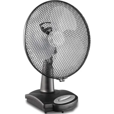 CasaFan Tischventilator Greyhound TV36SLAZ 296921 | 3 Stufen | Oszillation | 300 mm | 2900 m³/h | anthrazit | Kunststoff