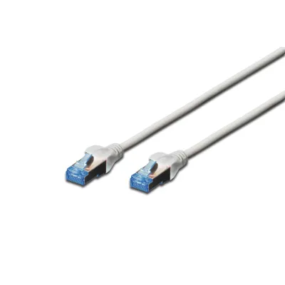 Digitus Patchkabel DK-1532-100 | Cat 5e SF-UTP | RJ45 8(8) | 10 m | AWG 26/7 | PVC | grau