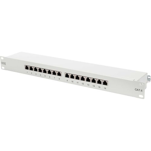 Bild: CAT6 PatchPanel 16Port 1HE,Class E,geschirmt