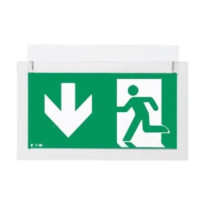 CEAG LED Notleuchte CrystalWay 19522 AT | 30m | Selbsttest | 1–8h | IP42 | 6500K | Weiß