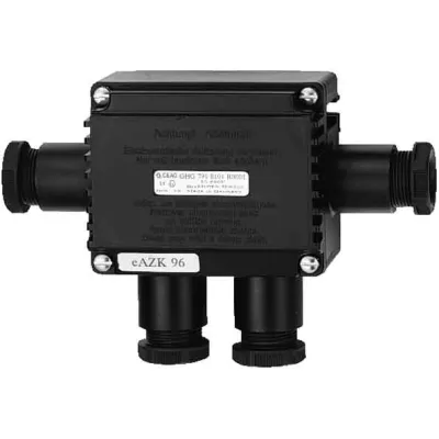 Ceag Ex-Abzweigdose GHG7910101R0002 | Ex-e Abzweigdose 4xM25 | IP66 | Polyamid schwarz | 4 Klemmen | für Zone 1/21/22