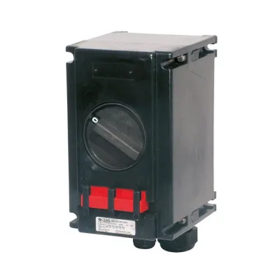 CEAG Ex Sicherheitsschalter GHG2632301R0001 | 40A 3-polig | IP66 | Zone 1/21 | Kunststoff | Ausschalter Schwarz