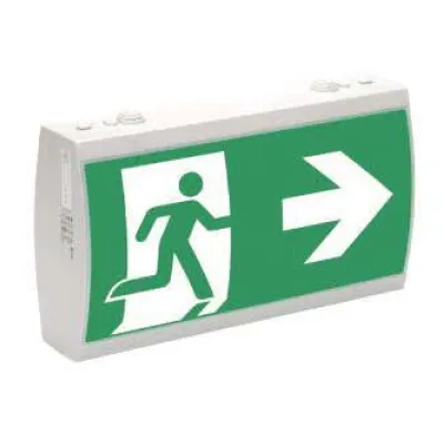 Ceag LED-Sicherheitsleuchte 280211-8h | Notbeleuchtung 1–8h | CGLine+ | IP41 | 32m | Grau | Kunststoff