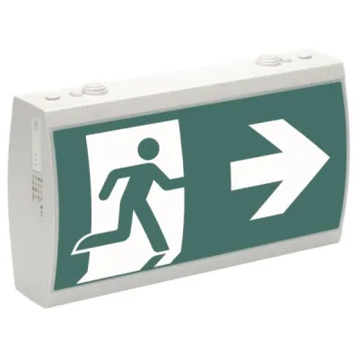 CEAG Notlichtsystem LED Sicherheitsleuchte 28021 | Einzelbatterie | CGLine+ | 1-8h Notlicht | IP41 | 32m | Deckenmontage