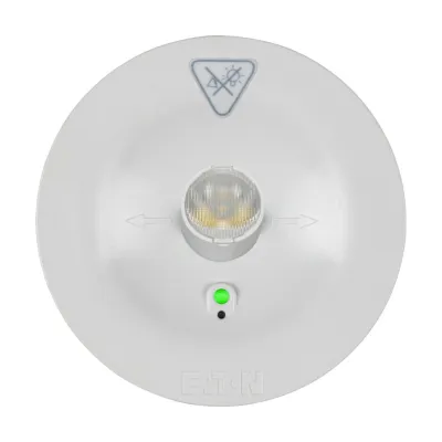 CEAG LED Sicherheitsleuchte Einbau 13851.2 | Rettungswegbeleuchtung | 1-8h Akku | 320lm | 4,1W | 4000K | IP41 | weiß