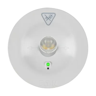 CEAG LED Sicherheitsleuchte Einbau 13851.2 | Rettungswegbeleuchtung | 1-8h Akku | 320lm | 4,1W | 4000K | IP41 | weiß
