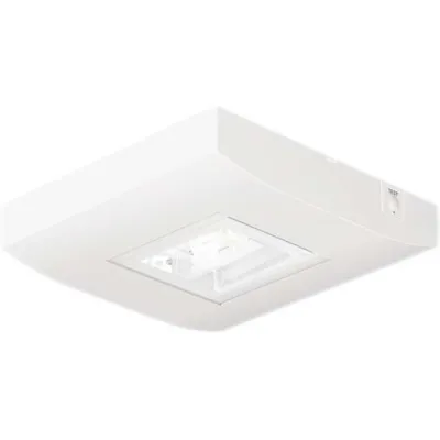 CEAG GuideLed SL | LED-Sicherheitsleuchte 6,7W | 204lm | 6500K | Deckenanbau | IP41 | grau | CGLine+ | Selbsttest