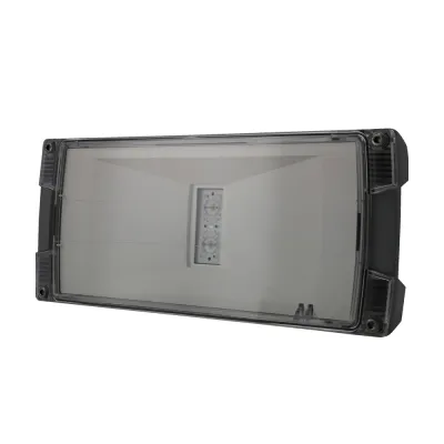 CEAG LED Not- und Sicherheitsleuchte Atlantic S | 1-8h | CGLine+ | IP65 | 24m | Wandmontage | Aluminium grau
