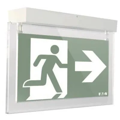 CEAG LED-Rettungszeichenleuchte CrystalWay 19821 | CGLine+ | 4,1W | 6500K | 20m | IP42 | inkl. Piktogramm-Set