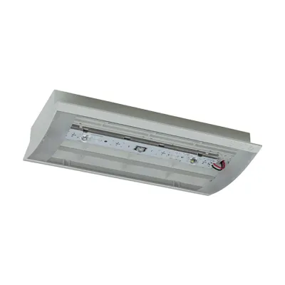Eaton Style II 22011 SL LED CG-S | LED-Sicherheitsleuchte Deckenanbau | 4,4W 320lm | IP41 | grau | Kunststoff