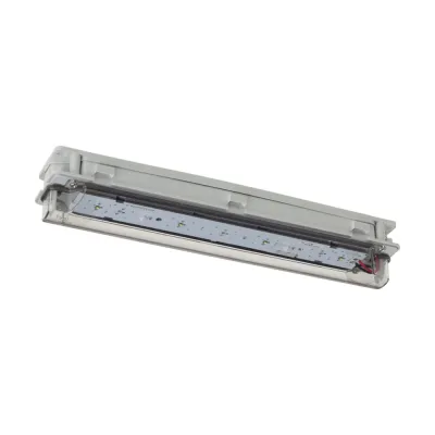 CEAG LED-Sicherheitsleuchte Style II 21011 SL O CG-S | Rettungswegbeleuchtung | 5,8W 410lm | IP54 | 6500K | grau