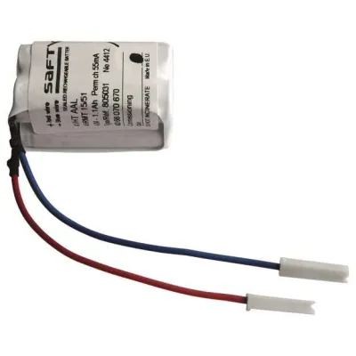 CEAG Akkupack 40066070670 | Notleuchten-Ersatzakku 4,8V 1100mAh NiMH | Block | 4 Zellen | 120mm Leitung