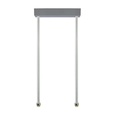 CEAG Notlichtsysteme Pendelpaar 40071350400 | Pendelsatz 0,5m | Zubehör Style Variant 28021 SV EURO 2 | Alu silber