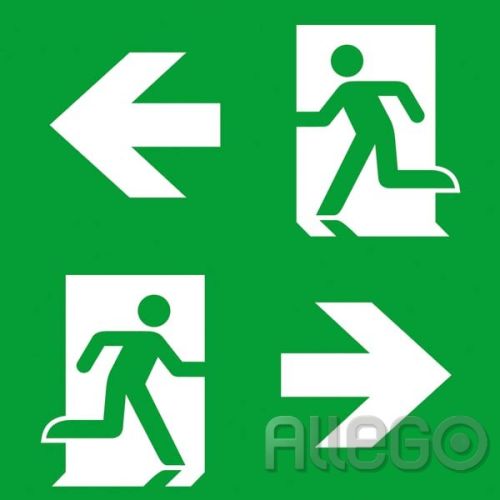 Bild: CEAG Notl. Piktogrammscheibe 2-seitig LED PL/PR 40071354503