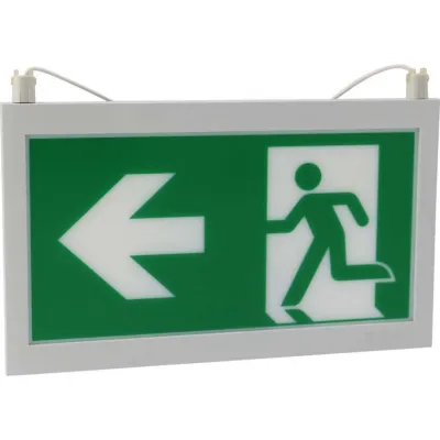 CEAG LED-Piktogrammscheibe 40071354503 | Rettungsweg | zweiseitig | Pfeil links/rechts | 20m | Acrylglas | ISO 7010