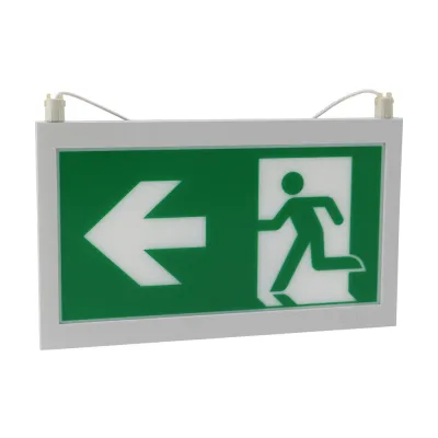 CEAG LED-Piktogrammscheibe 40071354503 | Rettungsweg | zweiseitig | Pfeil links/rechts | 20m | Acrylglas | ISO 7010