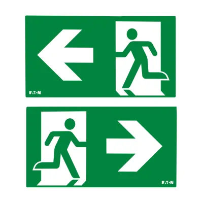 CEAG Notl. Piktogrammscheibe 2-seitig LED PL/PR 40071354540