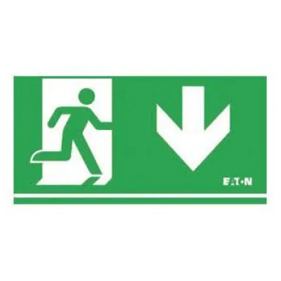 CEAG LED-Piktogrammscheibe 40071354537 | Rettungsweg | GuideLed 11x21-24 | zweiseitig | 30m Erkennung | ISO 7010