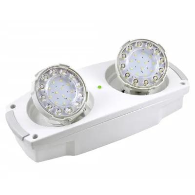 CEAG LED-Sicherheitsleuchte BeamLite II BL2MD-C3-AT | Notbeleuchtung 2x200lm 3h | IP65 | Wand/Decke | weiß