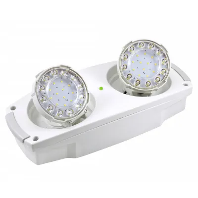 CEAG LED-Sicherheitsleuchte BeamLite II BL2MD-C3-AT | Notbeleuchtung 2x200lm 3h | IP65 | Wand/Decke | weiß
