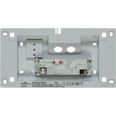 CEAG Montageset Wandmontage 40071353641 | für GuideLed 10011 CG-S, 11011 CG-S | LED-Versorgung | Kunststoff