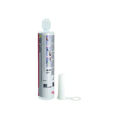 Cellpack Vergussmasse Kartusche 364723 | SOFT GEL 1K 310ml | elektrisch isolierend | korrosionsschützend | UV-stabil