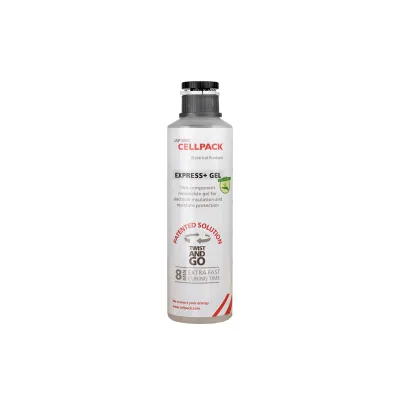 Cellpack 2-Komponenten-Gel EXPRESS+ GEL 900ml 461307 | Vergussmasse | Mischflasche | schnelles Mischen | 873g