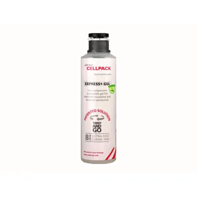 Cellpack 2-Komponenten-Gel EXPRESS+ GEL 900ml 461307 | Vergussmasse | Mischflasche | schnelles Mischen | 873g
