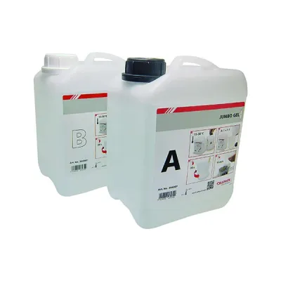 Cellpack Vergussmasse JUMBO GEL 2000ml 2K | transparent | Silikonbasis | IP68 | UV-stabil | flexibel