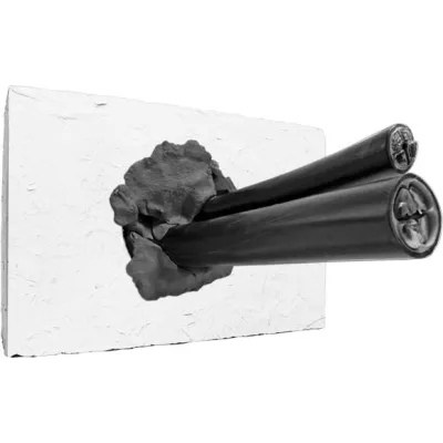 Cellpack Dichtmasse DUCT SEAL 240358 0,454 kg | Butylkautschuk Knetdichtmasse für Mauerdurchführungen, grau