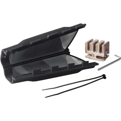 Cellpack Gel-Abzweigmuffe EASY 7 V 371167 | 5-polig | 16-25 mm² | mit Abzweigblock | UV-beständig | Schwarz