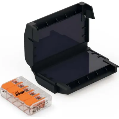 Cellpack Verbindungsmuffe Gel EASY-PROTECT 215 | WAGO Klemme 221-415 | 5-polig | 0,2-4mm² | IPX8 | halogenfrei