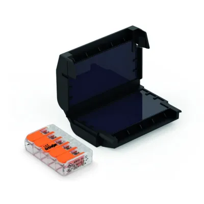 Cellpack Verbindungsmuffe Gel EASY-PROTECT 215 | WAGO Klemme 221-415 | 5-polig | 0,2-4mm² | IPX8 | halogenfrei